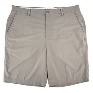 FJ Footjoy Mens Performance Lightweight Golf Shorts 10” Inseam Size 40 Beige EUC